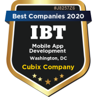 Cubix named among the best mobile app development companies in Washington, DC in 2020